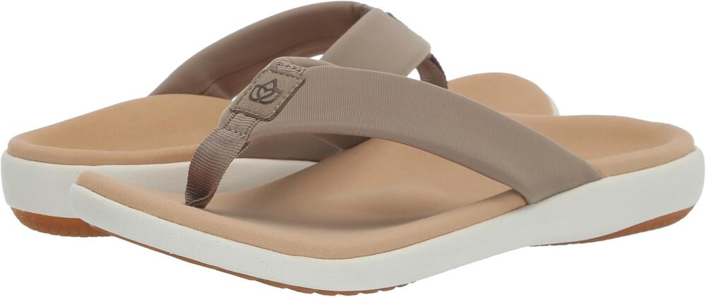 Spenco Victoria Women's Orthotic Flip Flop Taupe Size 12B Medium NEW In Bag